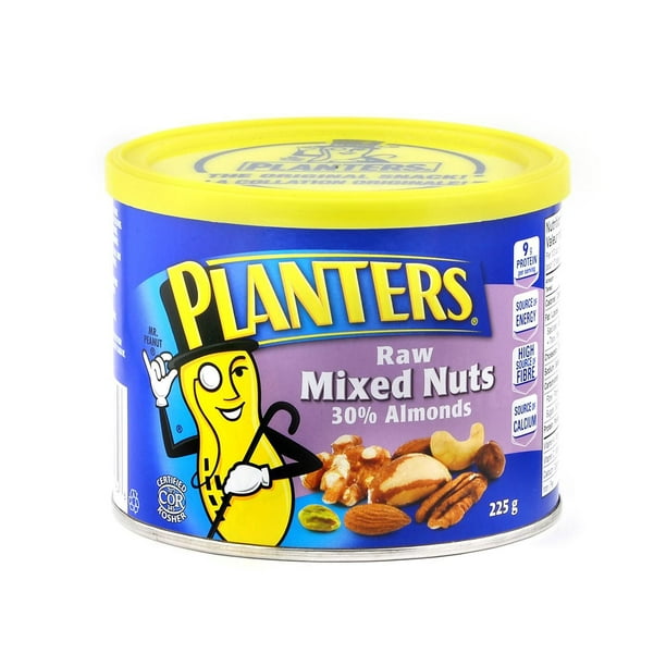 Planters Raw Mixed Nuts Walmart.ca